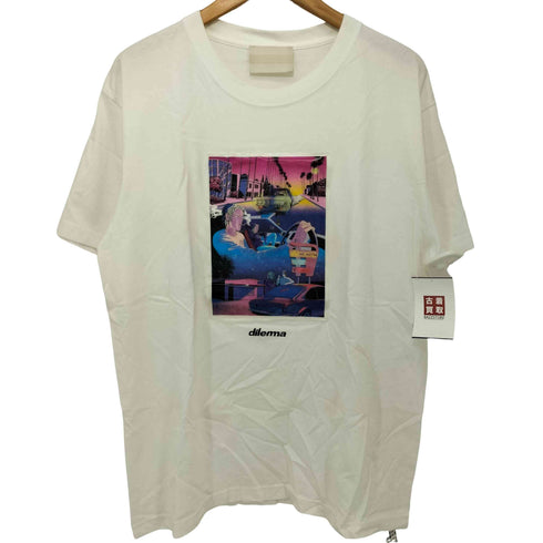 dilemma 20AW Animation Tshirt 前面プリント Tシャツ メンズ 2
