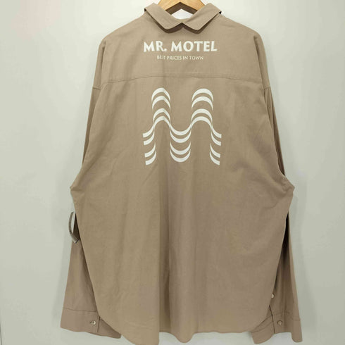dilemma 20AW Employee Shirt 背面プリント オーバーサイズシャツ メンズ FREE