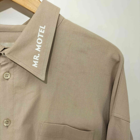 dilemma 20AW Employee Shirt 背面プリント オーバーサイズシャツ メンズ FREE