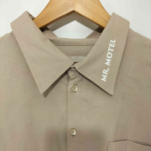 dilemma 20AW Employee Shirt 背面プリント オーバーサイズシャツ メンズ FREE