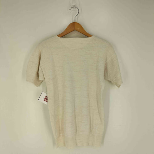 ヘンリーネック ニットTシャツ メンズ