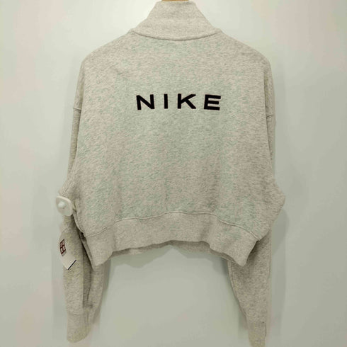 ナイキ NIKE NSW QZ NCPS フリース L/S クロップ トップ ショート丈ハーフジップスウェット レディース JPN:L