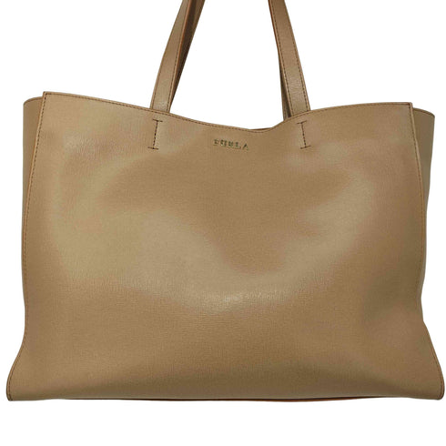 フルラ FURLA ロゴデザイン レザートートバック レディース