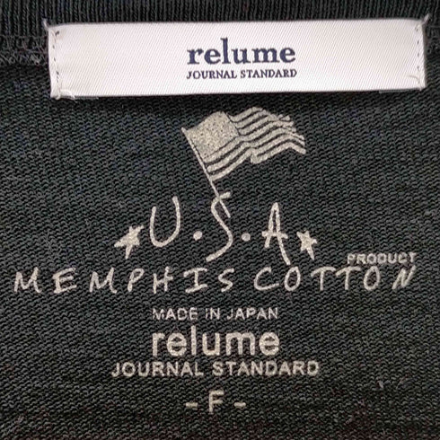 ジャーナルスタンダードレリューム JOURNAL STANDARD relume バスクシャツ レディース FREE