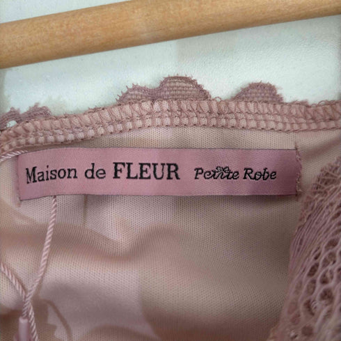 メゾンドフルール Maison de FLEUR レース切替えチュチュドレス レディース JPN:S