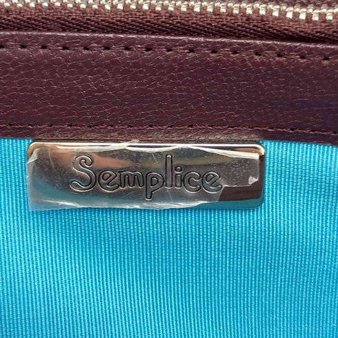 semplice パイソンウォレットショルダーバッグ レディース
