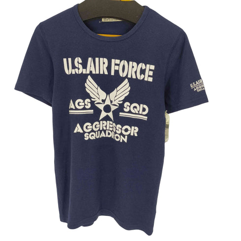 BEAUMERE US AIR FORCE プリントサーマル半袖シャツ メンズ import:L