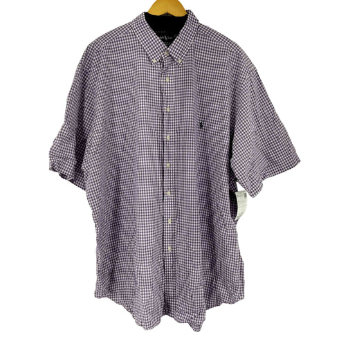 ラルフローレン RALPH LAUREN CLASSIC FIT ギンガムチェックボタンダウンシャツ メンズ 3XL