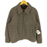 ウール ミックスファブリック ジップアップ ジャケット メンズ