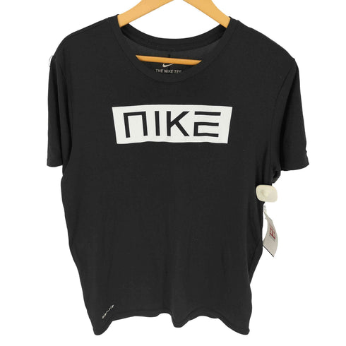 ナイキ NIKE DRI-FIT ボックス ロゴ プリント ゲームシャツ メンズ import:M