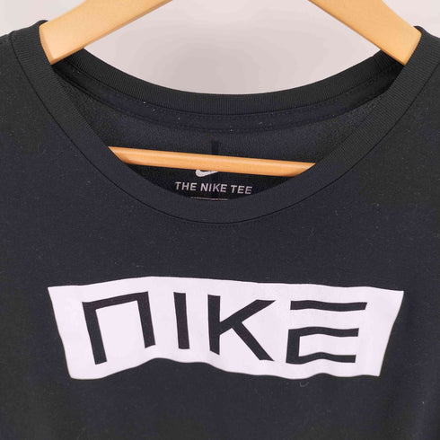 ナイキ NIKE DRI-FIT ボックス ロゴ プリント ゲームシャツ メンズ import:M