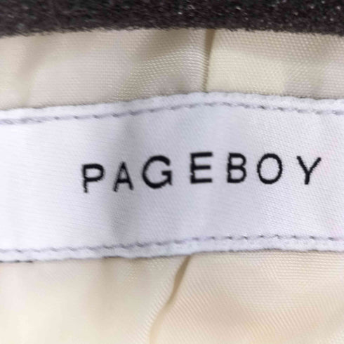 ページボーイ PAGEBOY フェイクレザージャケット レディース JPN:M
