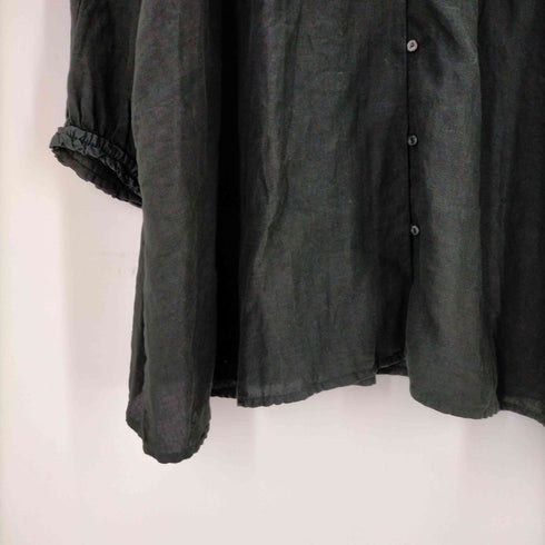 ネストローブ nest Robe 24SS リネンラミーフリルネックチュニック レディース FREE