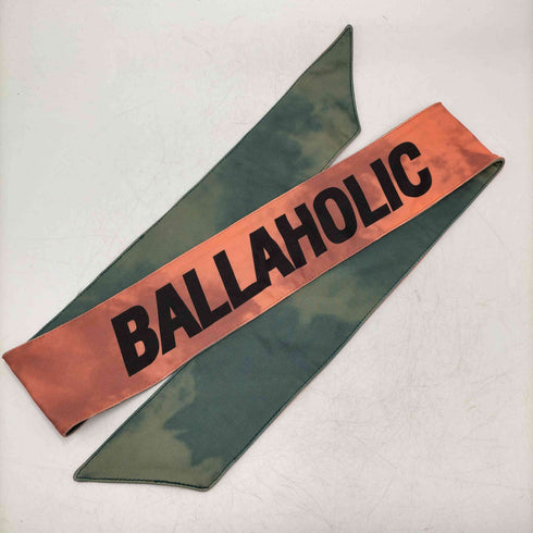 ボーラホリック ballaholic タイダイ ロゴプリント ヘッド タイ ハチマキ メンズ