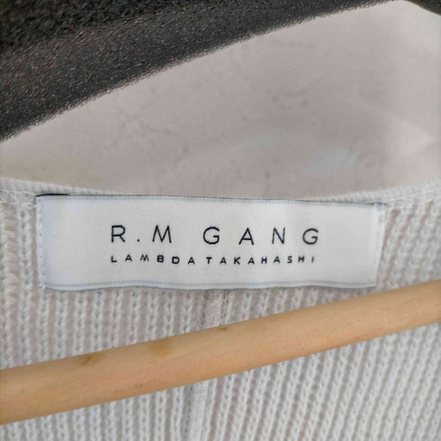 アールエムギャング ラムダ タカハシ R.M GANG LAMBDA TAKAHASHI ショートレングスメッシュタンクトップ メンズ FREE