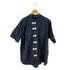 ジェイフェラー J.FERRAR フラップポケット チャイナボタンノーカラーコットンS/Sシャツ メンズ import:XXL