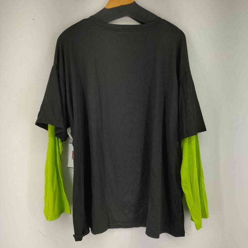 レイヤードプリントTシャツ メンズ