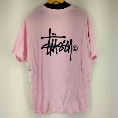 ステューシー Stussy ストックロゴ プリントクルーネックTシャツ メンズ JPN:S