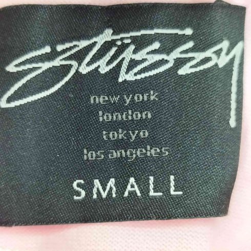 ステューシー Stussy ストックロゴ プリントクルーネックTシャツ メンズ JPN:S