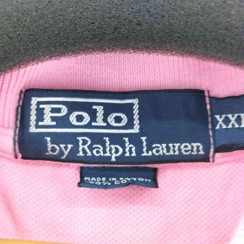 ラルフローレン RALPH LAUREN スモールポニー刺繍 S/S ポロシャツ メンズ import:XXL