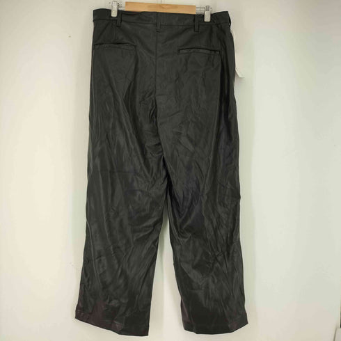 8 フェイクレザー1タックワイドパンツ メンズ JPN:XL