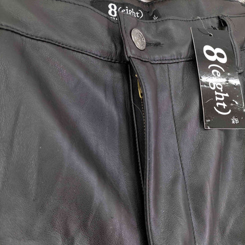 8 フェイクレザー1タックワイドパンツ メンズ JPN:XL