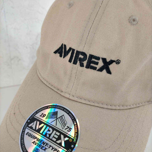 アヴィレックス AVIREX フロントロゴ刺繍 スナップバック 6パネルキャップ メンズ 57-59cm
