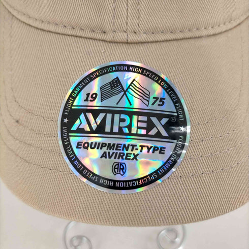 アヴィレックス AVIREX フロントロゴ刺繍 スナップバック 6パネルキャップ メンズ 57-59cm