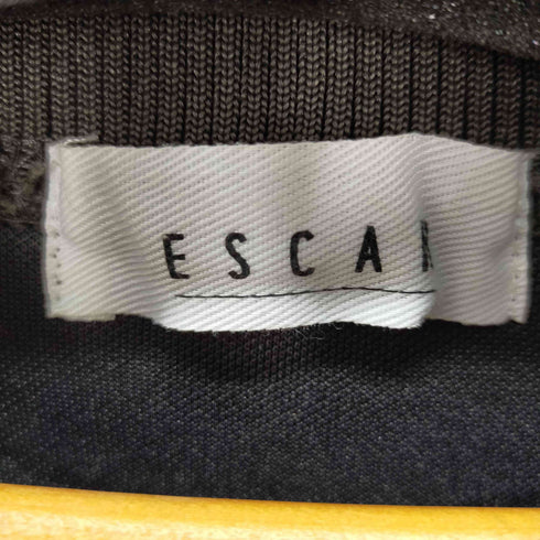 ESCAR コードモチーフ刺繍プルオーバー レディース FREE