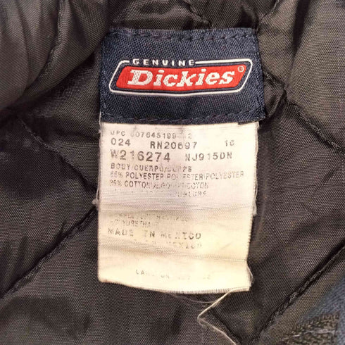 ジェニュインディッキーズ GENUINE Dickies 裏地キルティング 中綿 ジップアップ ブルゾン メンズ