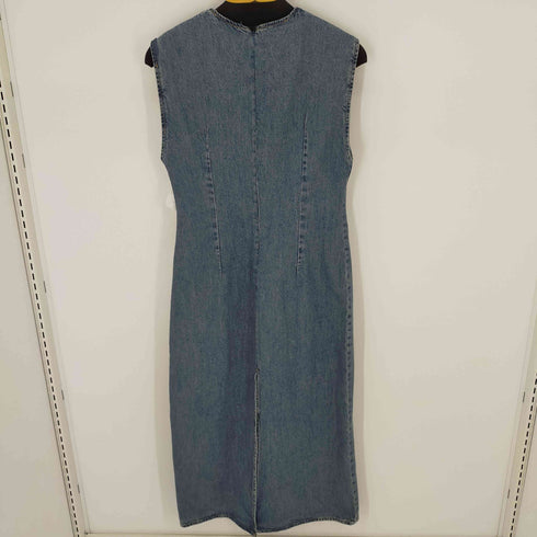 ザラ ZARA デニムTRFミディワンピース レディース JPN:M