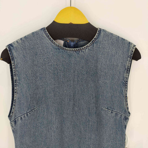 ザラ ZARA デニムTRFミディワンピース レディース JPN:M