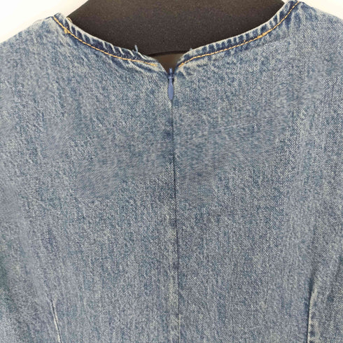 ザラ ZARA デニムTRFミディワンピース レディース JPN:M