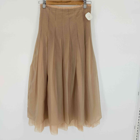 ザラ ZARA ORGANZA MIDI SKART オーガンジー ミディスカート レディース JPN:M