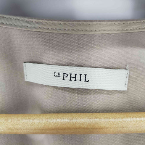 ルフィル LE PHIL バッククロスプリーツワンピース レディース JPN:1