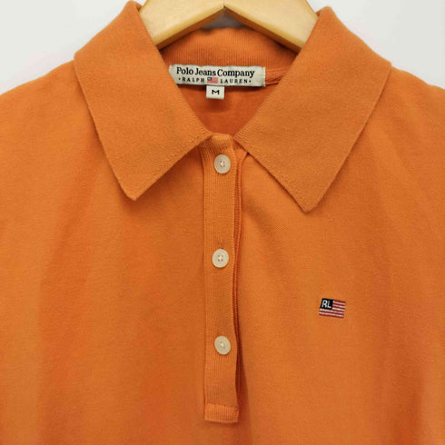 ポロジーンズカンパニーラルフローレン POLO JEANS COMPANY RALPH LAUREN 90-2000s 胸ロゴ ポロシャツ レディース JPN:M