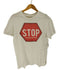 CLG STOP TAKING SELFIES メッセージ プリント S/S Tシャツ メンズ import:M