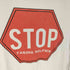 CLG STOP TAKING SELFIES メッセージ プリント S/S Tシャツ メンズ import:M