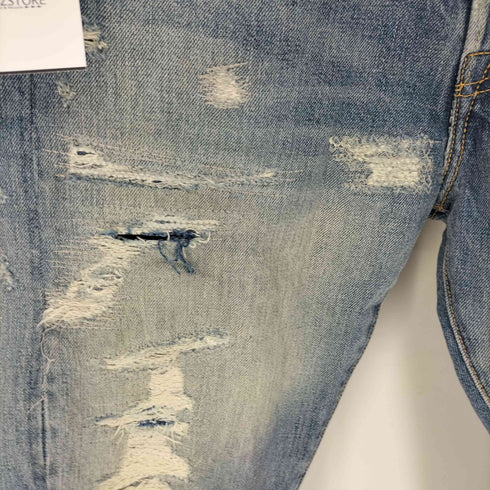リーバイス Levis 501 ボタン裏1001 刻印 ダメージリペア 加工 ボタンフライ デニムパンツ メンズ W29 L32