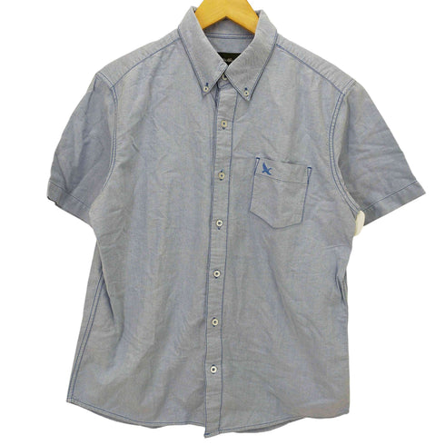 エディーバウアー Eddie Bauer フロント刺繍ステッチデザインS/Sシャツ メンズ JPN:M