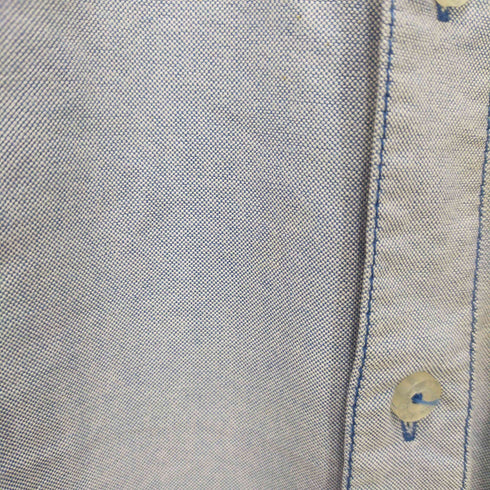 エディーバウアー Eddie Bauer フロント刺繍ステッチデザインS/Sシャツ メンズ JPN:M