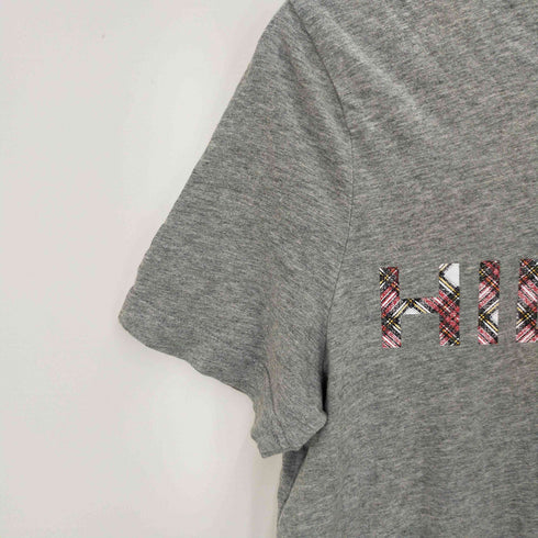 トミーヒルフィガー TOMMY HILFIGER VネックロゴデザインTシャツ メンズ JPN:XS
