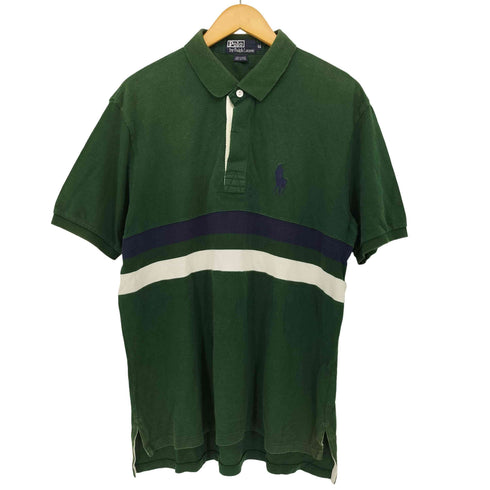 ポロバイラルフローレン Polo by RALPH LAUREN 90S ポニー刺繍 S/S ポロシャツ メンズ LL