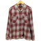 ダブルタップス WTAPS VATOS L/S/SHIRTS.COTTON.TEXTILE オープンカラーオンブレチェックシャツ メンズ JPN:L