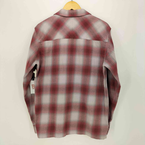 ダブルタップス WTAPS VATOS L/S/SHIRTS.COTTON.TEXTILE オープンカラーオンブレチェックシャツ メンズ JPN:L