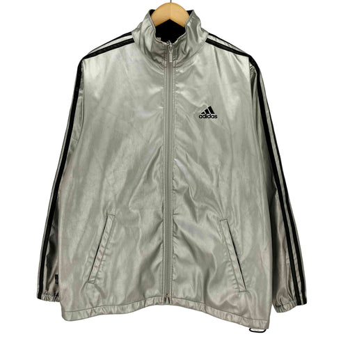 アディダス adidas メタリックトラックジャケット メンズ JPN:S