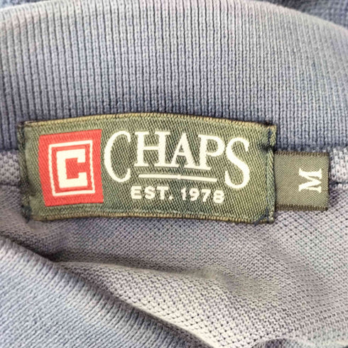 チャップス CHAPS ロゴ 刺繍 S/S ポロシャツ メンズ JPN:M