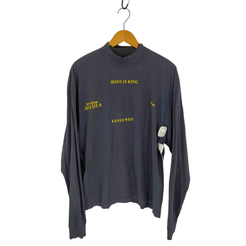 Jesus Is King Vinyl I Crewneck ロンT モックネック メンズ