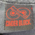 00S CINDER BLOCKボディ ツアープリントTシャツ メンズ
