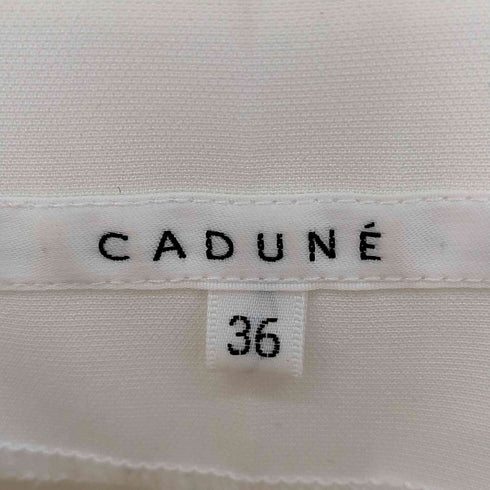 カデュネ CADUNE 裾フレアブラウス レディース JPN:36